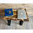 Rustic Live Edge Maple Side Table Handcrafted with Solid Maple Wood