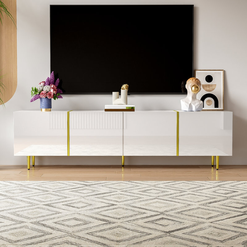 TV Stand for TVs up to 70", White