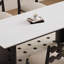 Table de salle à manger rectangulaire tendance et simple-848246894