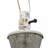 D15x23" Glass Table Lamp Bottel Shape