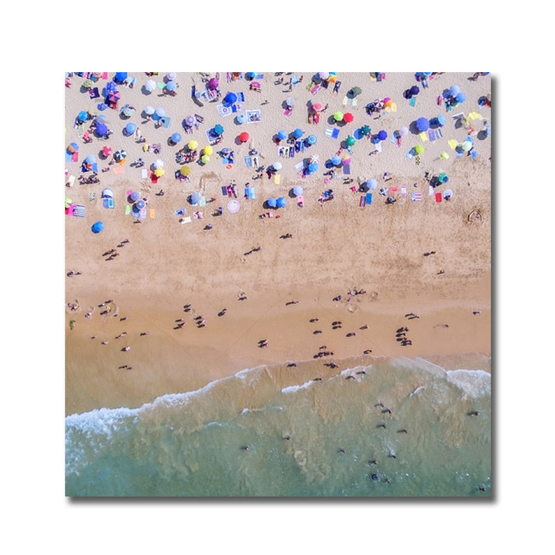 Summer Days - Photographie sans cadre, Acrylique, H 24 po x l 24 po x P 1,5 po
