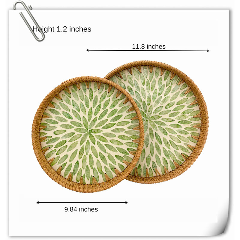 Wolfort Natural Fibers Tray