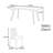 Multi-functional solid wood table set-106325208
