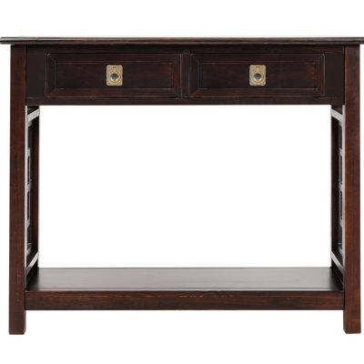Console en bois massif 29,82 po Haverton
