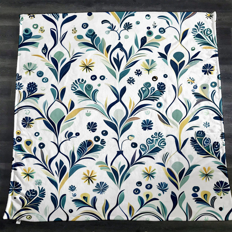 Throw Blanket, 51" W x 60" L