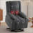 Power Lift Recliner Chair With Massage And Heat For Elderly People, USB Ports And Cup Holders-2114650717