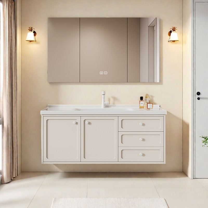 French light luxury bathroom cabinet