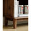 Vitrine simple couleur noyer