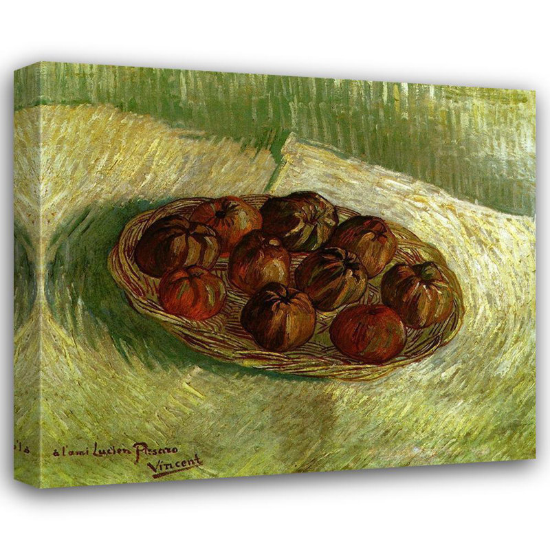 Art sur toile tendue par Vincent Gogh, Vincent, H 36 po x l 41 po