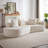 Chumenti Boneless Modern Oversized Sectional Sofa-108844354-108844352