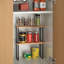 Freestanding Wood Spice Rack