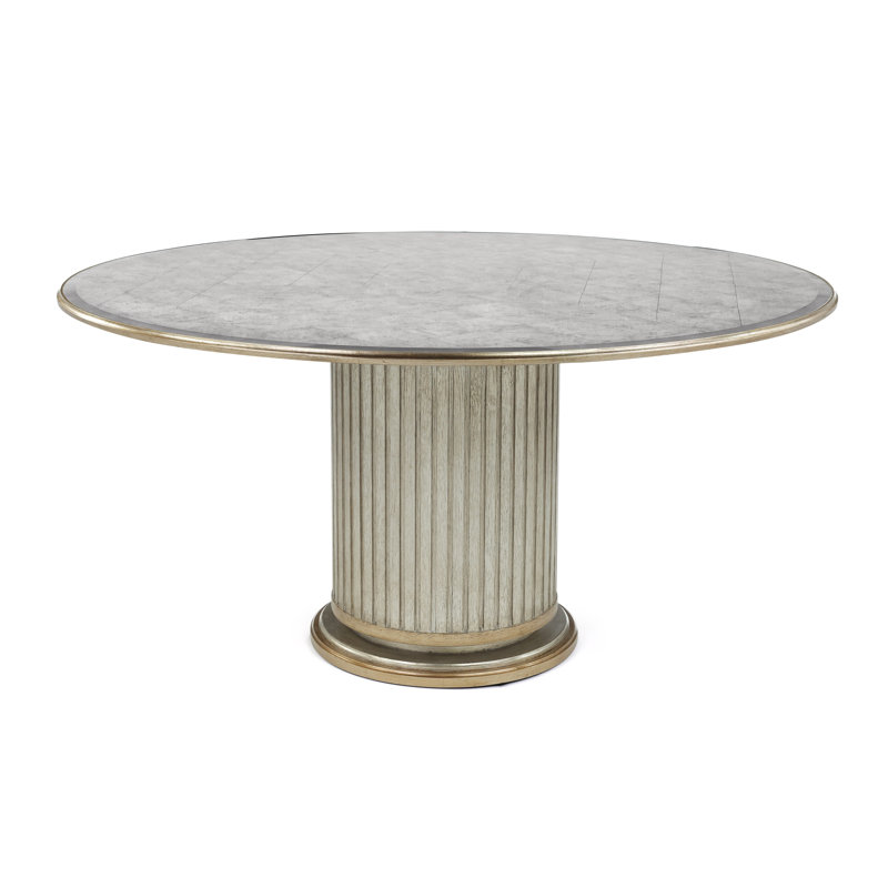 Dorian Dining Table, Glass Top