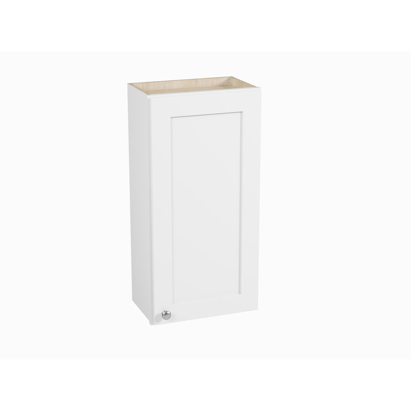 Disar 15" Bathroom Wall Cabinet Right, White