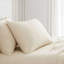 Ensemble de draps en coton percale beige Martha Stewart Skylands-115629696-115629692