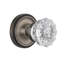 Classic Rosette with Crystal Door Knob-1060249234