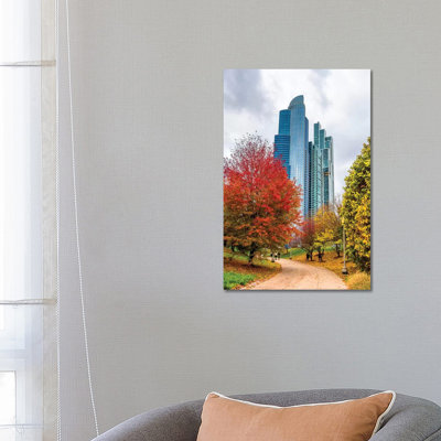 Skyscrapers in Chicago 1 Piece Wrapped Canvas Wall Art