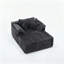Chaise longue, canapé-lit rembourré en velours côtelé surdimensionné pour un siège profond et confortable, idéal pour les salons et les coins de lecture, aucun assemblage requis