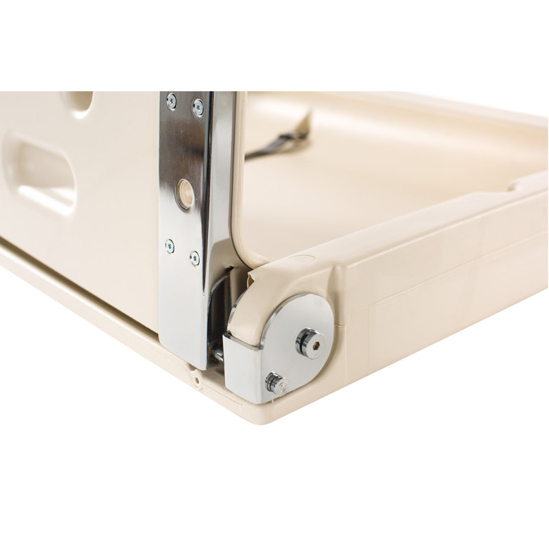 Foundations Horizontal Changing Station with Safety Straps, Cream
