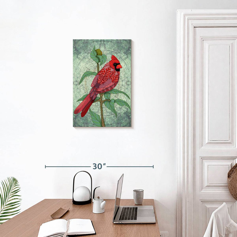 Brampt Virginia Cardinal, 24" H x 16" W