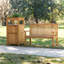 Outdoor Teak Bench