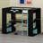 Modern Loft Bed with Integrated Power Hub, Multi-Port Charging, and Customizable Ambient Lighting-378878209