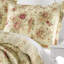 Ensemble de courtepointe réversible en coton rose antique-8485990-76251863