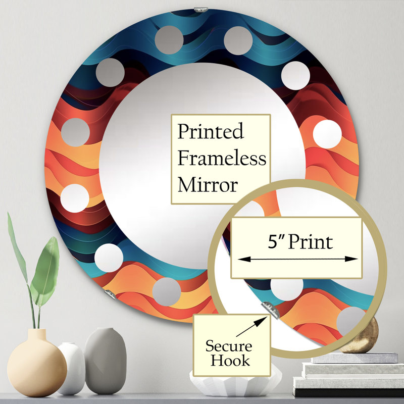 Cheryton Circle Mirror, 24" x 24"