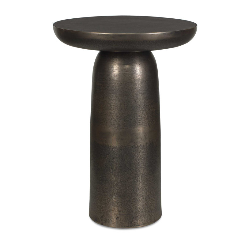  Table d'appoint d'extérieur bronze foncé Joppa, Brun