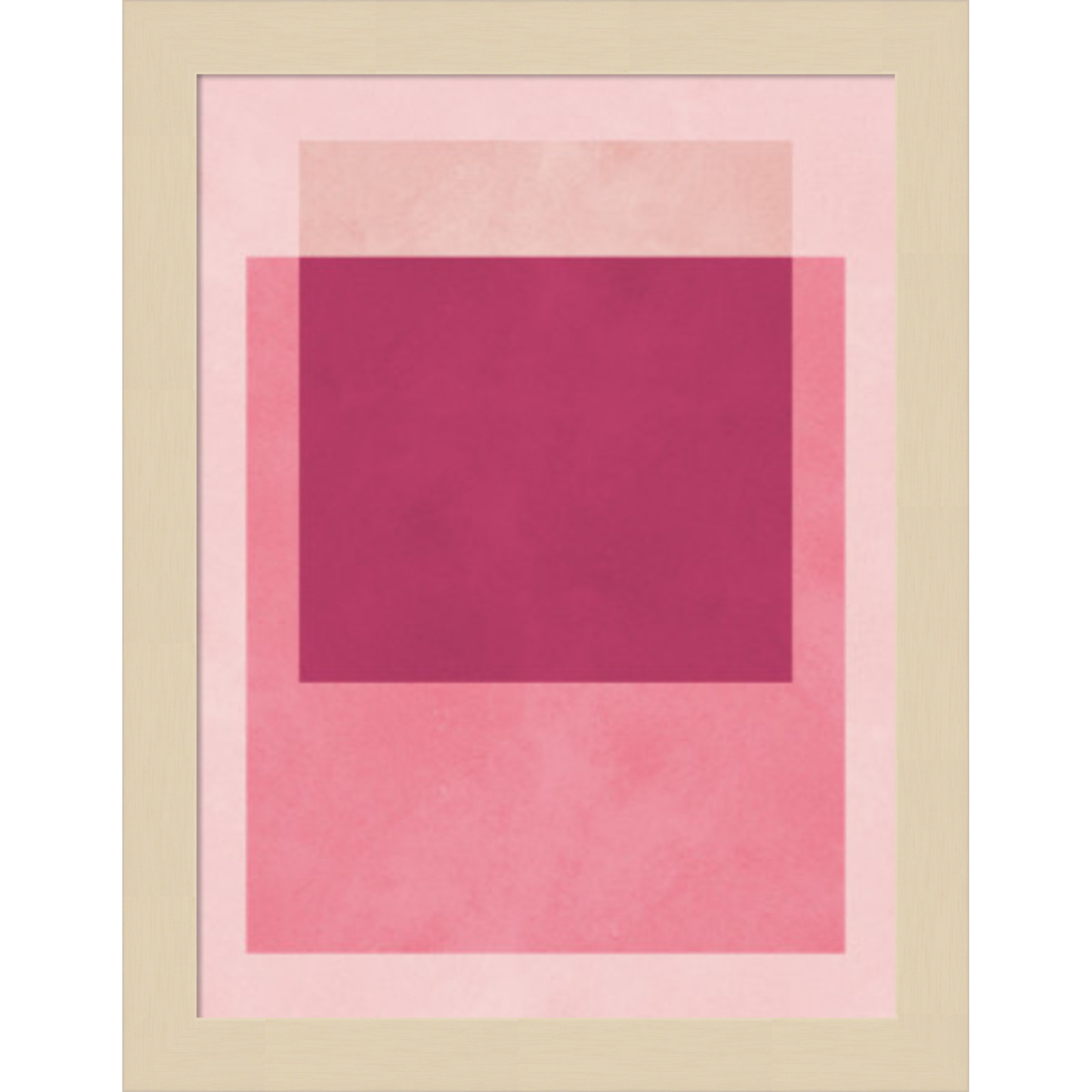 Overlapping Geometry 12 Print, Brown, 13" H x 10" W