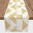 Badrulla Rectangle Geometric Polyester Table Runner-851057322-851109151