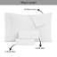 Ensemble de draps en microfibre brossée douce Hotel Luxury avec draps et taies d'oreiller très doux-858015805-858015795