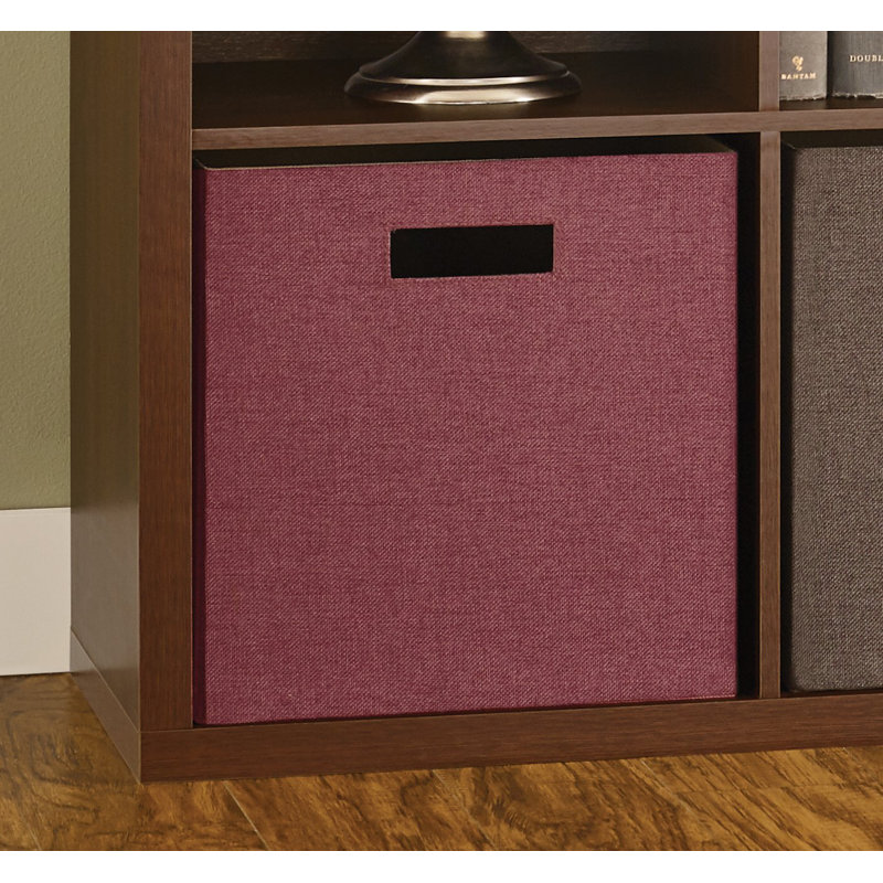 Decorative Storage Large Fabric Drawer Cube by ClosetMaid 33cm, Red