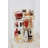 Guridi 360 Degree Rotation Glass Makeup Organizer