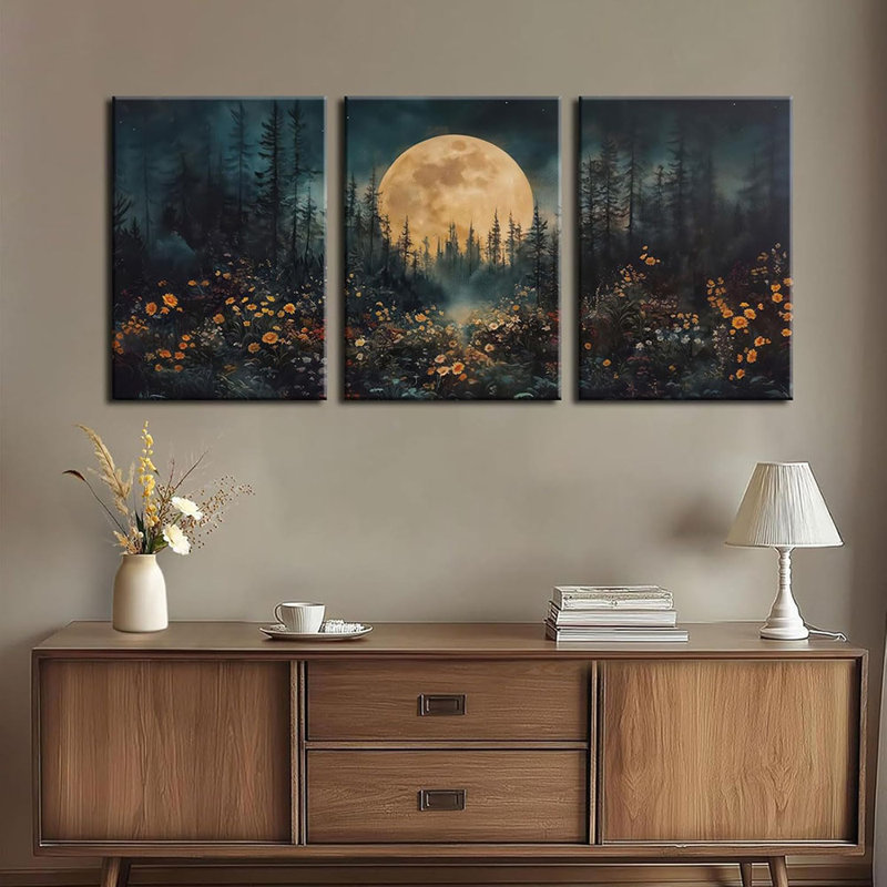 3 Piece Wrapped Canvas Print
