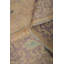 Tapis oriental art déco à motif végétal 11 x 12