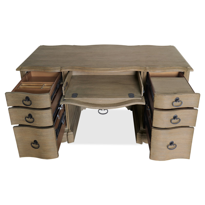 Corsica Executive Desk, 32" H x 60" W x 32" D