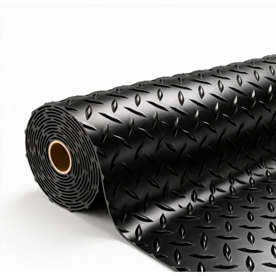 7.5 x 22 Ft Garage Floor Mat, 2.8mm Thick PVC Floor Protection Mat