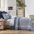 100% Cotton 128" x 120" 3-Piece Oversized Reversible Bedspread Set-117495173