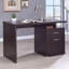 Bureau réversible à 2 tiroirs-110644333