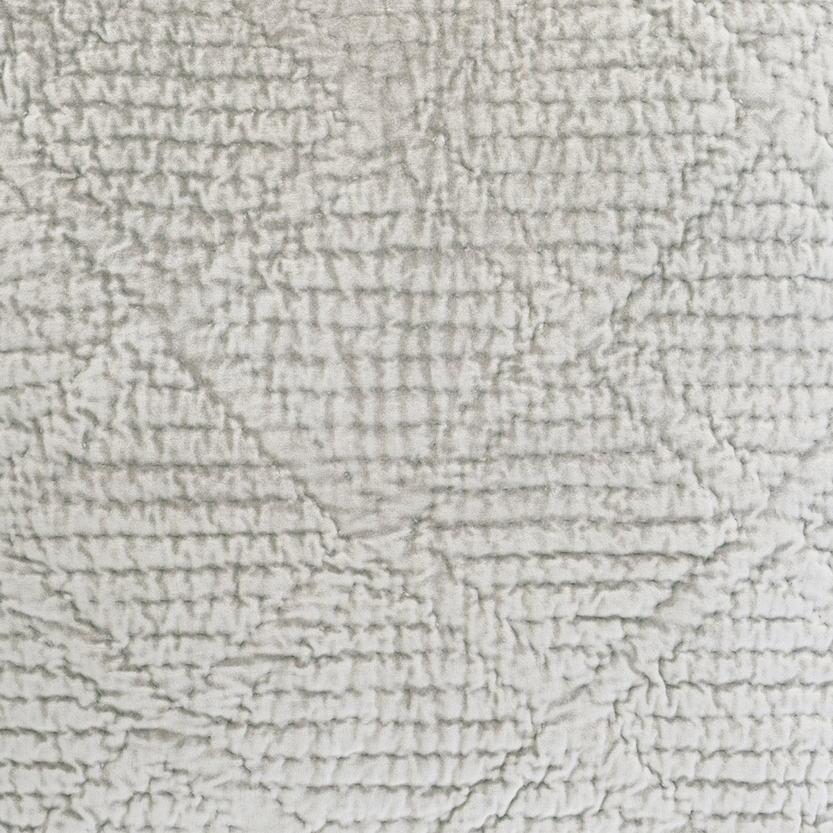 Parisienne Velvet Quilt Set, Full/Queen Quilt, Gray