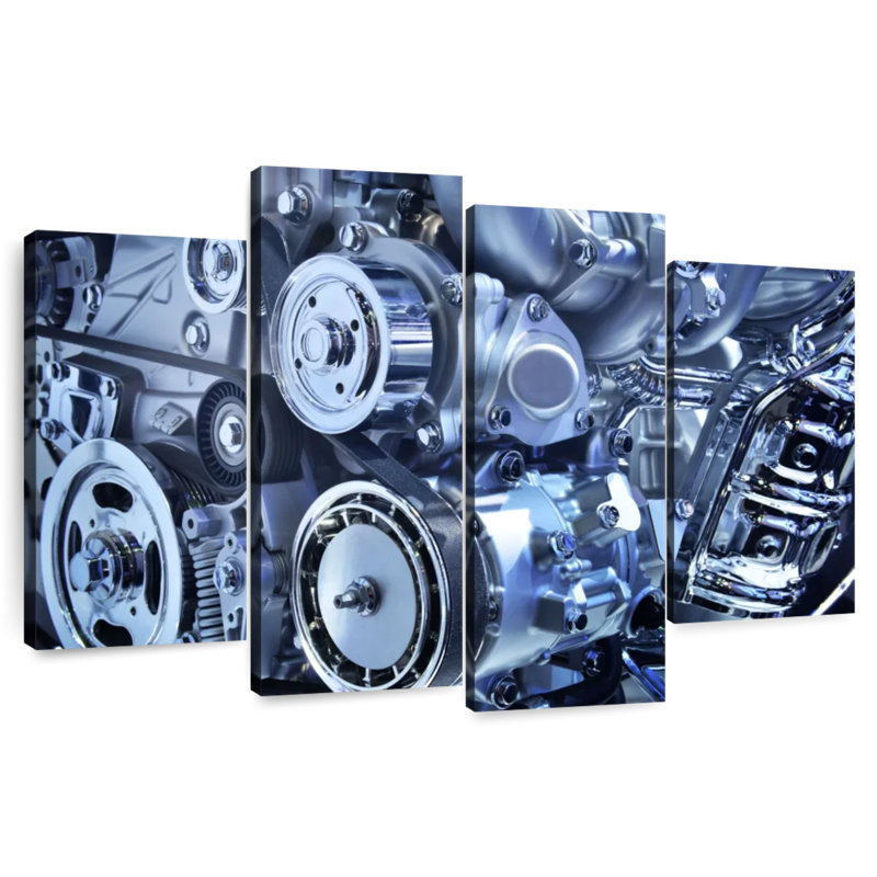 Mehar Powerful Car Engine, 14" H x 24" W