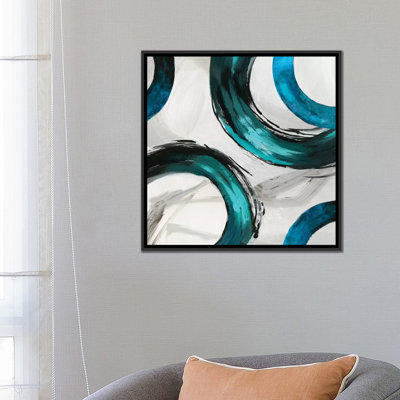 «Teal Ring II», reproduction sur toile