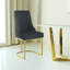 Ajan 55cm H Tufted Velvet Upholstered Upholstered Back Side Chair-2071701806-2071701809
