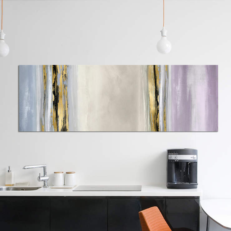 «Vertical Motion», impression sur toile, H 24 po x l 72 po x P 1,5 po, Toile tendue