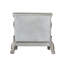Table de chevet traditionnelle traditionnelle avec 2 tiroirs, meubles de chambre à coucher de luxe en os blanc rétro de style rococo 1pc-121054318