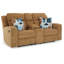 Causeuse inclinable avec console Jhanae