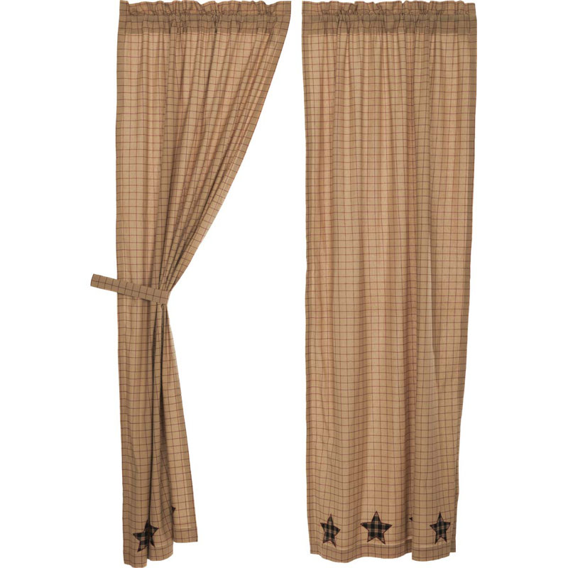 Authier 100% Cotton Room Darkening Curtain Panel Pair
