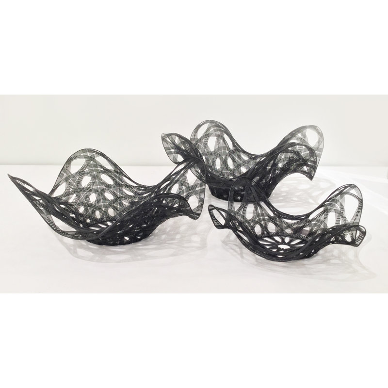 Papillon Iron Wire Tray, 6" H x 18.5" W x 18.5" D