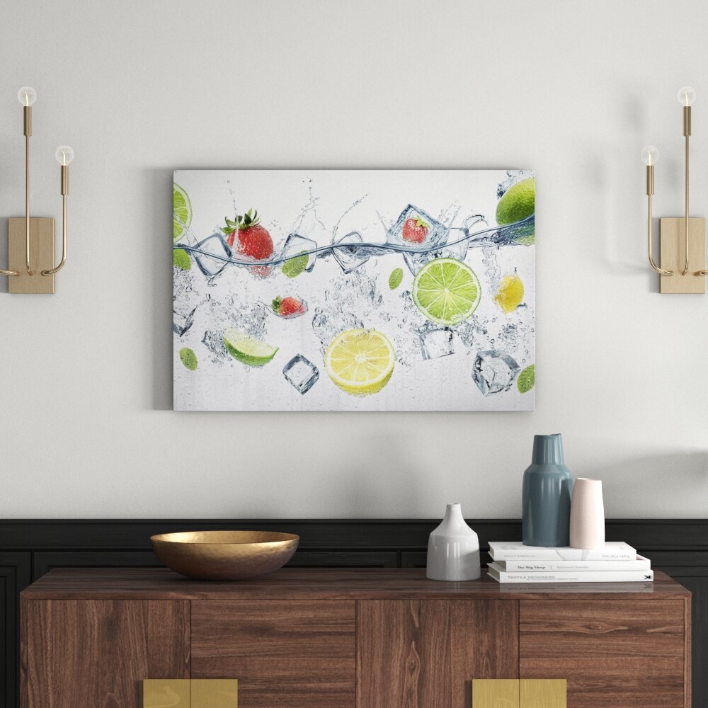 Fruit Cocktail Kunstdruck auf Leinwand