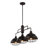 Antigone 3 - Light Oil Rubbed Bronze Kitchen Island Pendant